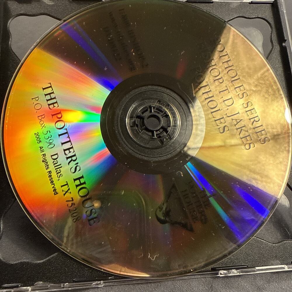 Pothole Series By T.D. Jakes (2 Discs)